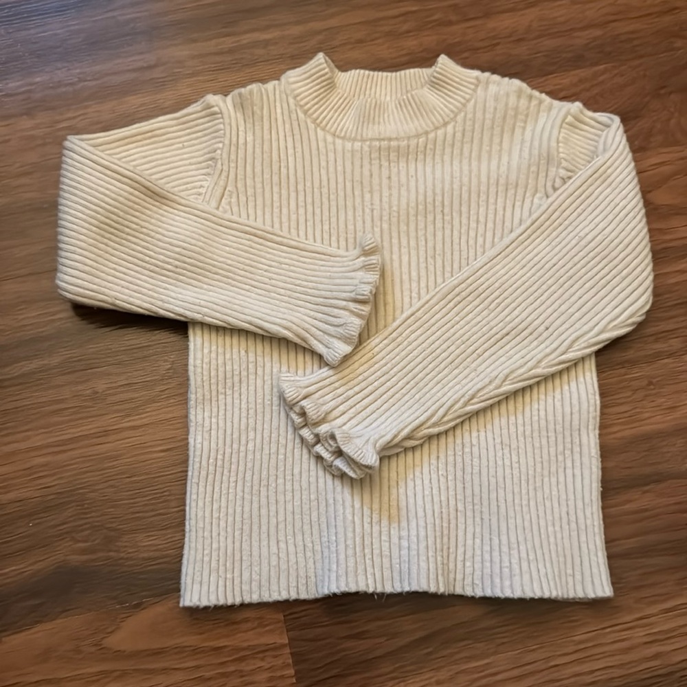 Ruffle sleeve top